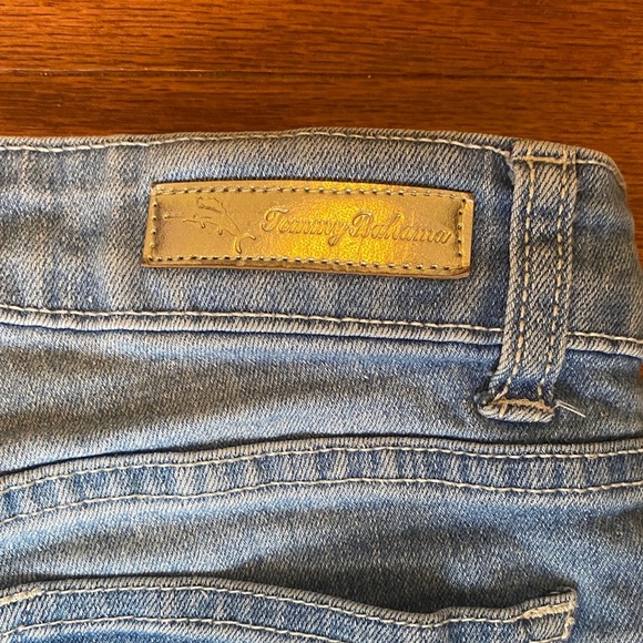 Tommy Bahama Light Blue Jean Shorts - Picture 4 of 4